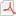 Adobe PDF icon square